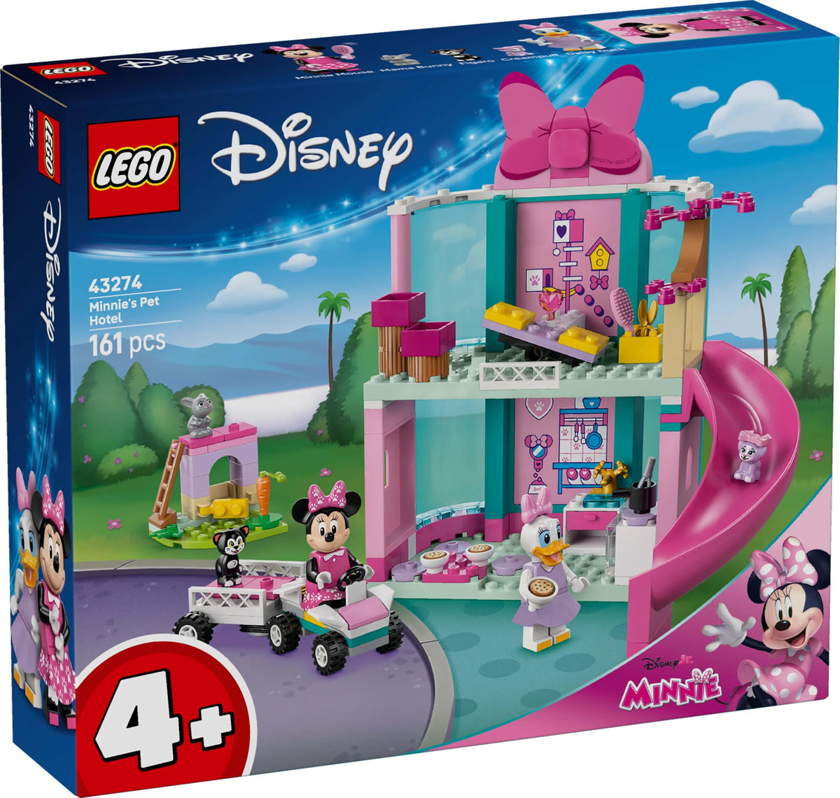 Lego 43274 Disney Minnie Pet Hotel Toy Building Set I9103
