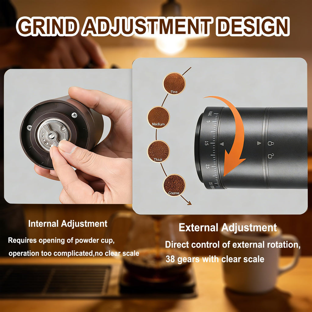 Portable Electric Coffee Burr Grinder K296914