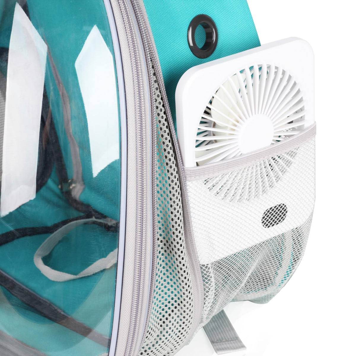 Expandable Cat Backpack with Mini Fan T275621