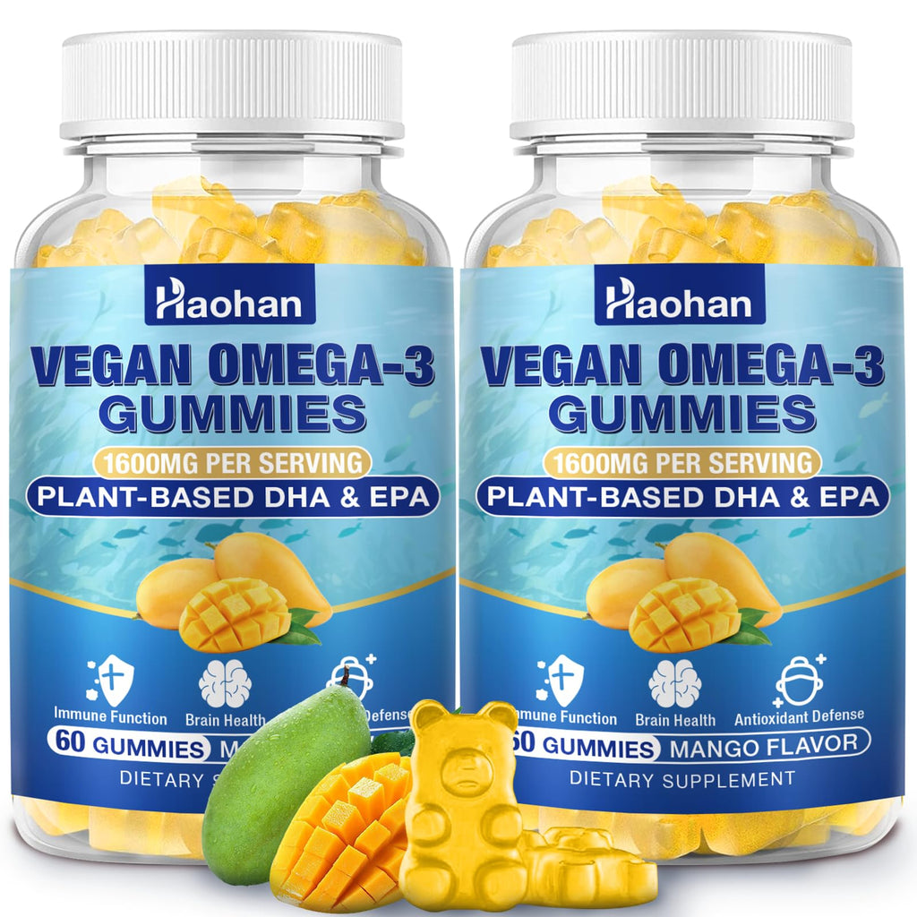 Sugar-Free Orange Flavor Omega-3 Gummies 120 Gummies Y2720