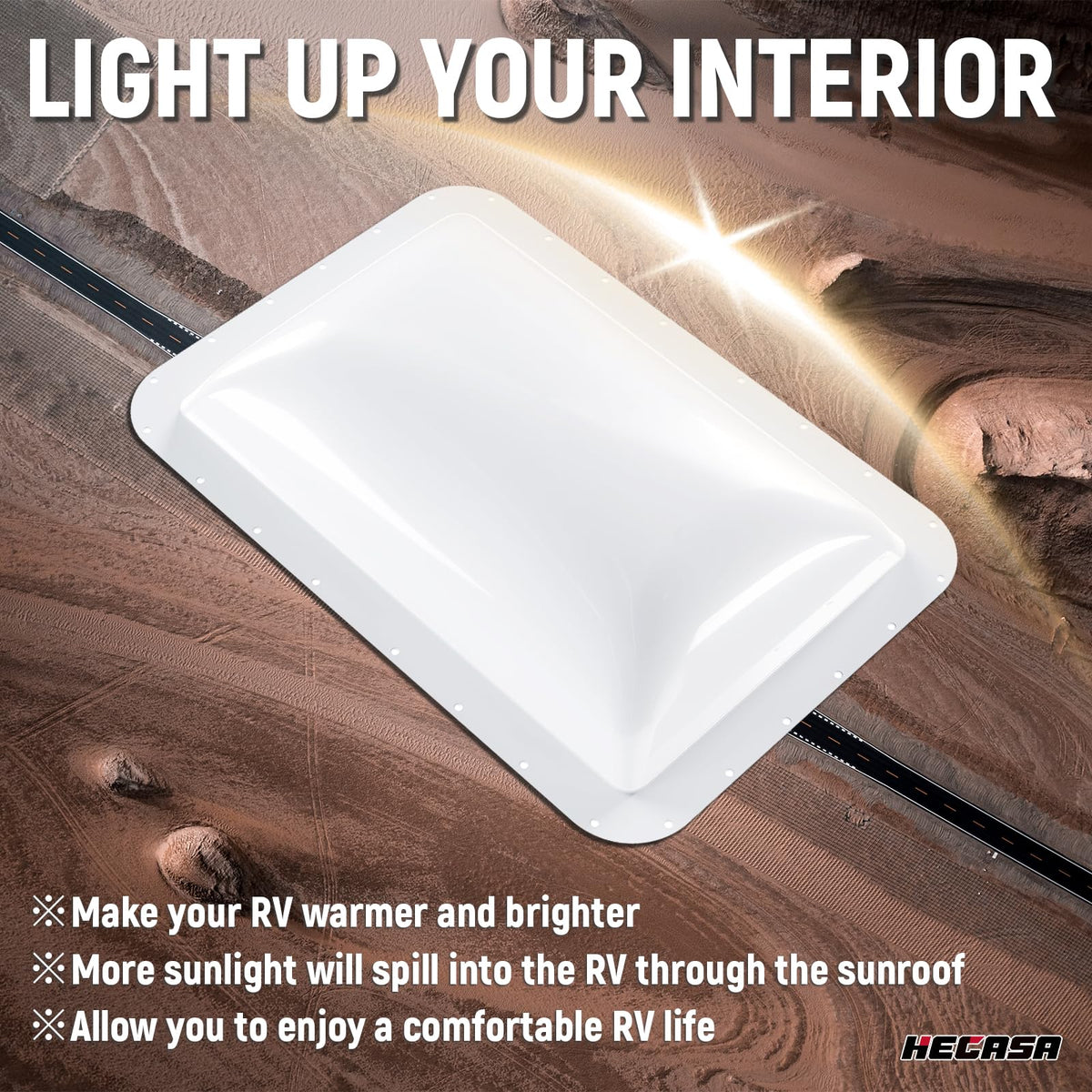 18" x 26" RV Skylight Cover B221