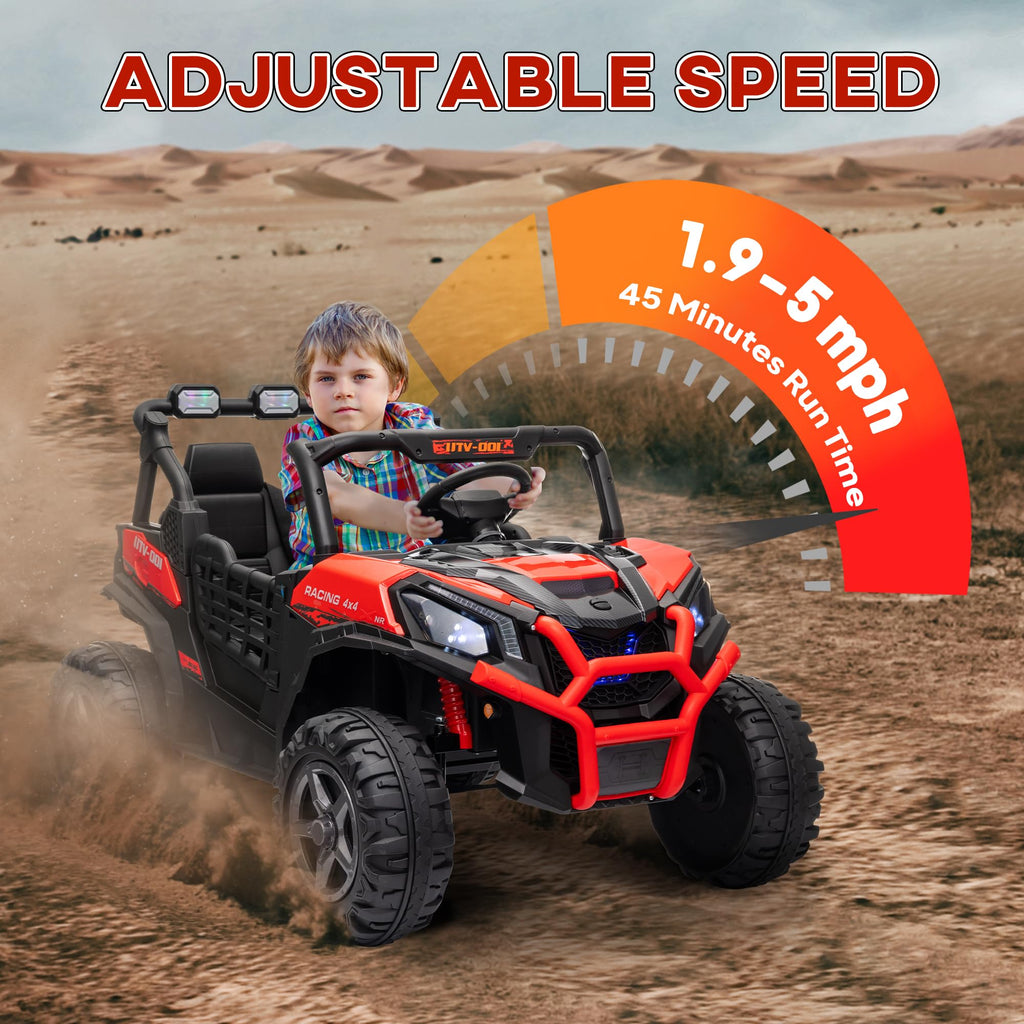 24V 2 Seater Electric Off-Road UTV Truck U4113