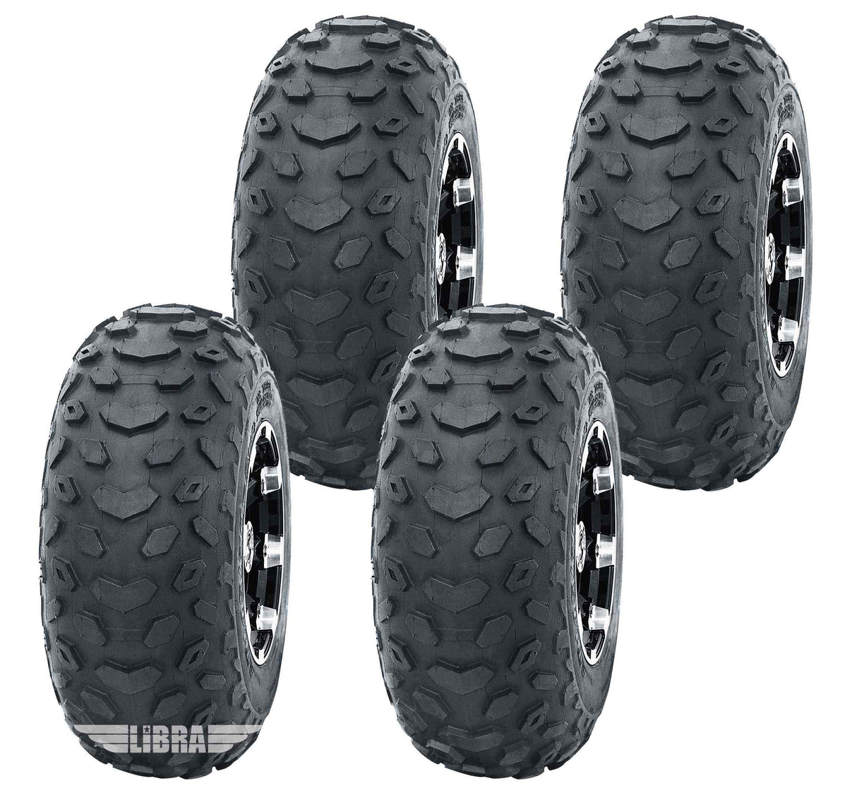 19x7-8 ATV Tires Set of 4 A922