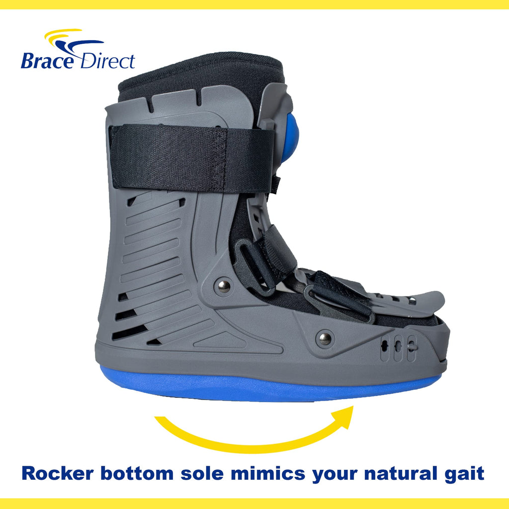 Lightweight Short Air Walking Boot with Toe Guard S937