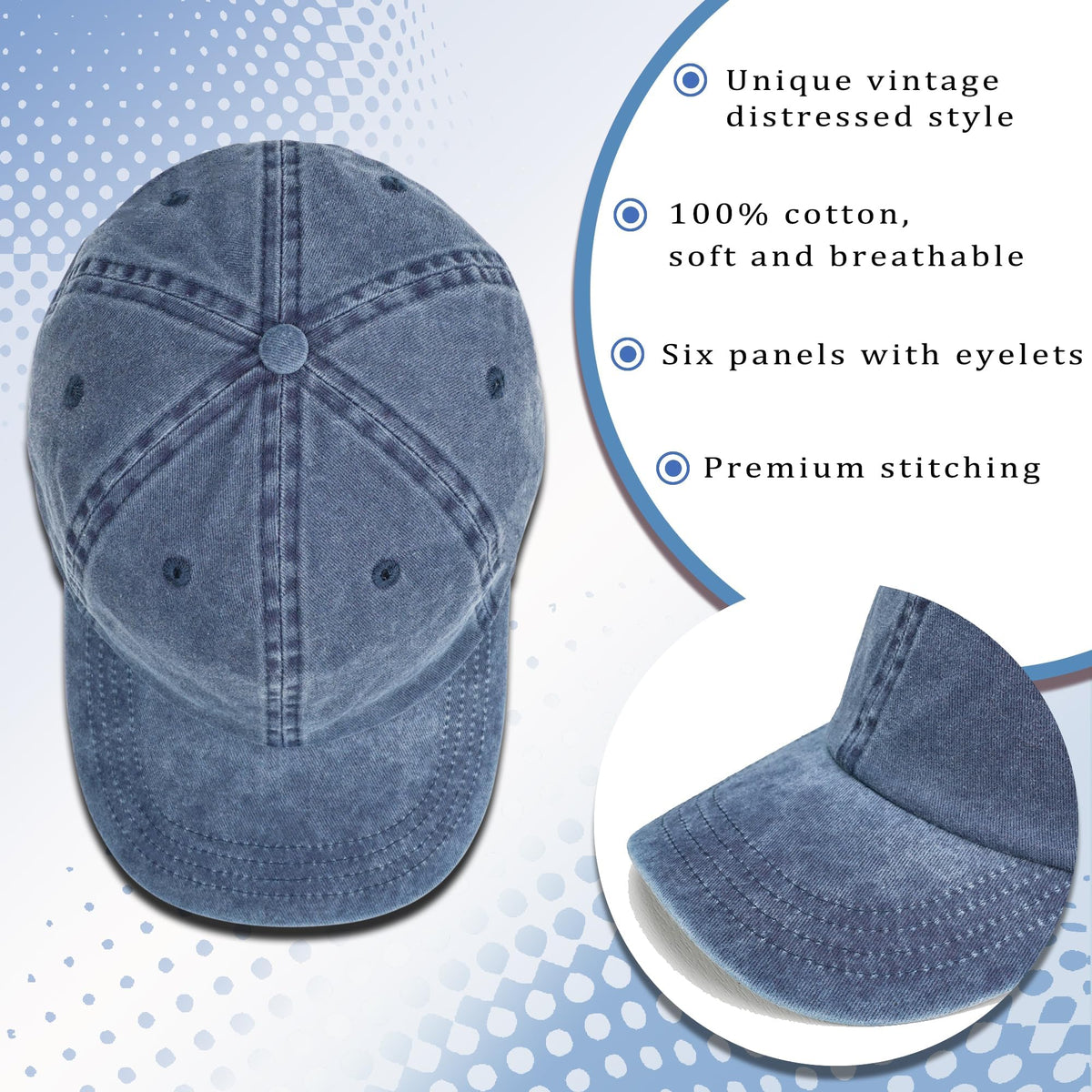 Vintage Baseball Hat E3705