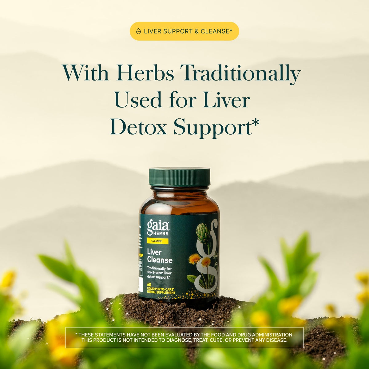 60 Vegan Capsules Liver Cleanse D368618