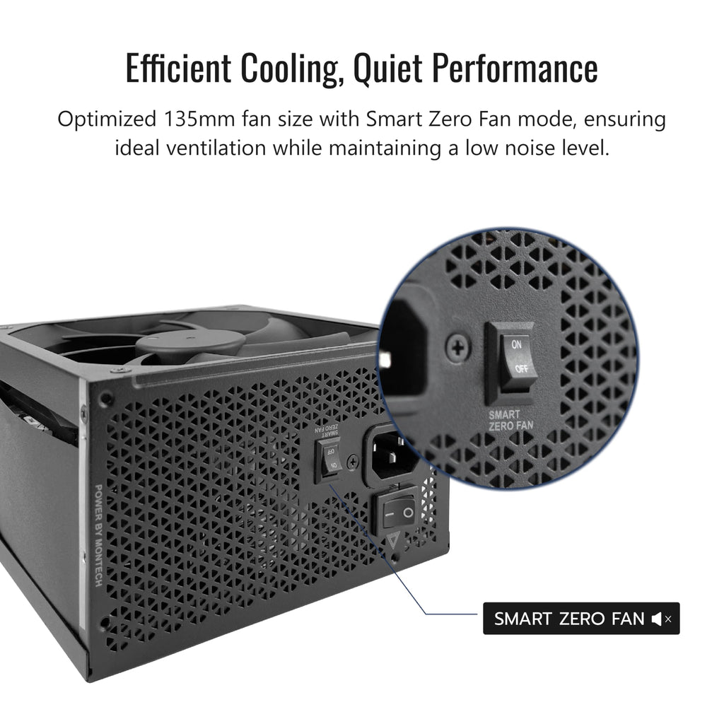 1200W Fully Modular 80 Plus Gold Power Supply X590