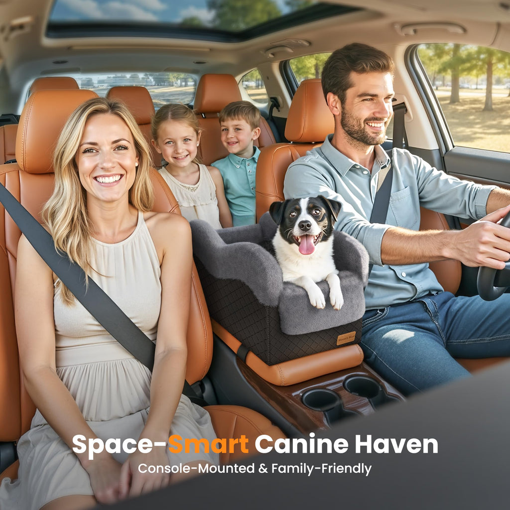 Grey Dog Car Seat V82777