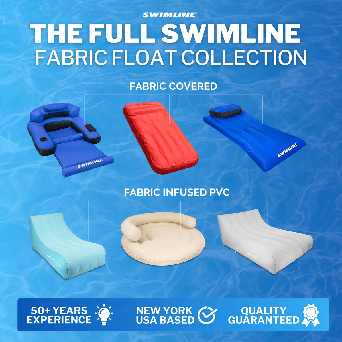 Fabric Covered Pool Float Mattress Red Lounger Raft T863506
