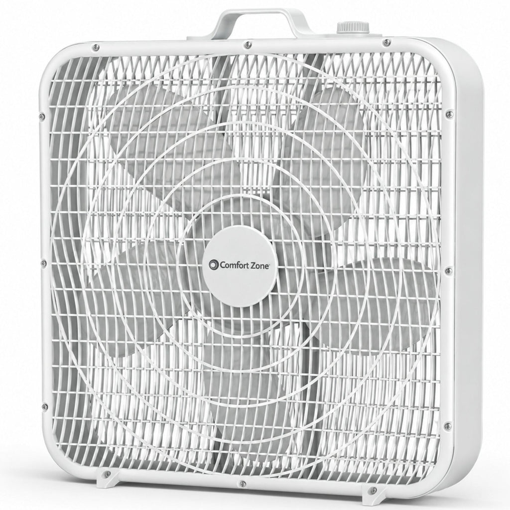 20 inch 3 Speed Box Fan with Carry Handle V6215
