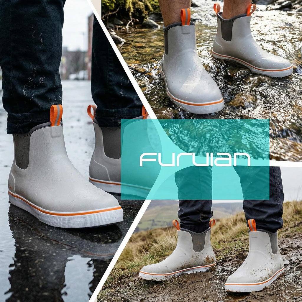 Waterproof Ankle Deck Boots A71554