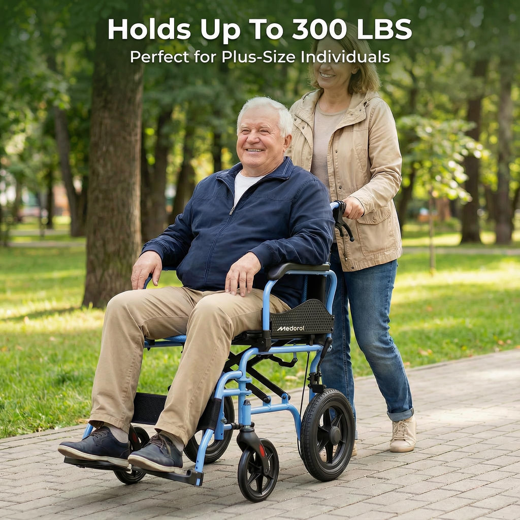 Foldable Transport Wheelchair V6163