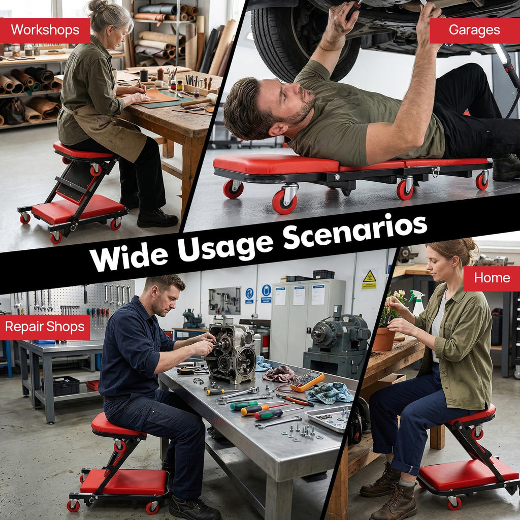 2-in-1 Convertible Mechanic Seat Z994