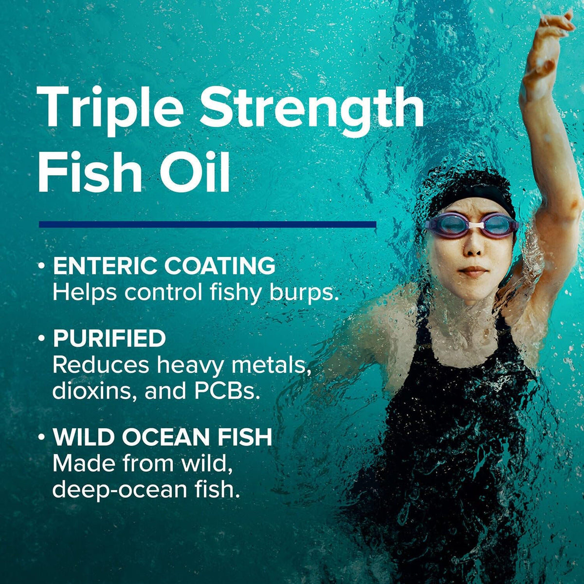 Fish Oil 1000mg EPA & DHA 210 Softgels M848581