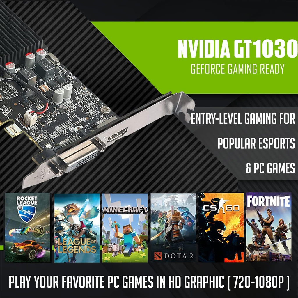 Core i5 16GB RAM 512GB SSD Desktop PC Gaming Bundle G249