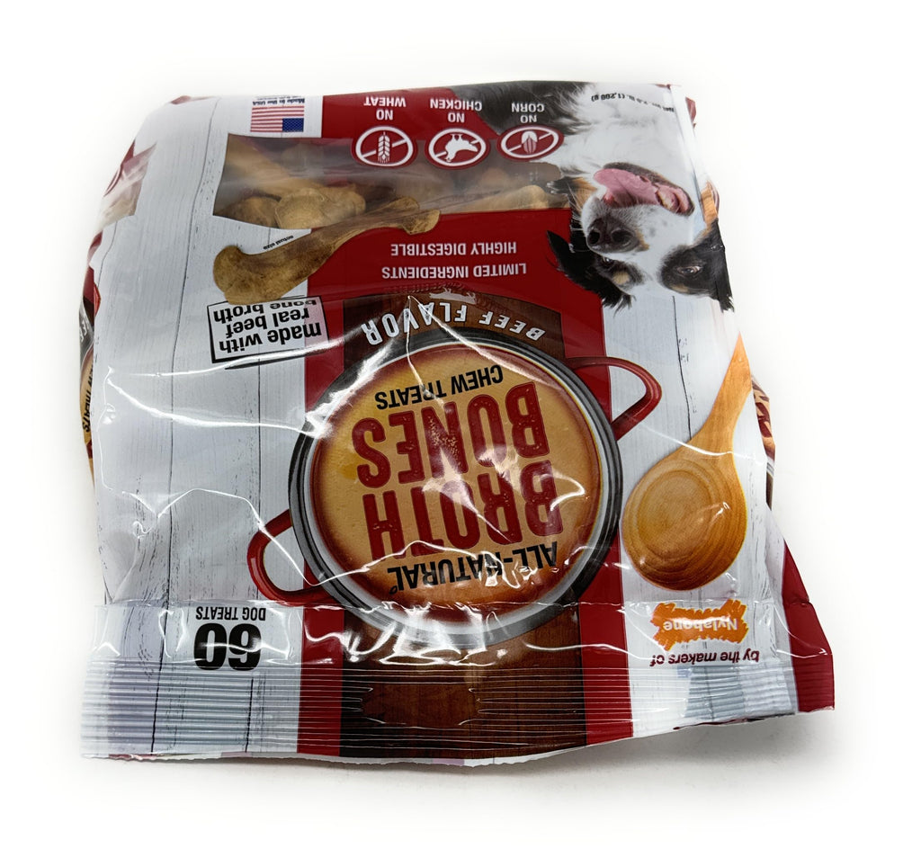 Beef Broth Bones for Dogs 60 Count Q578