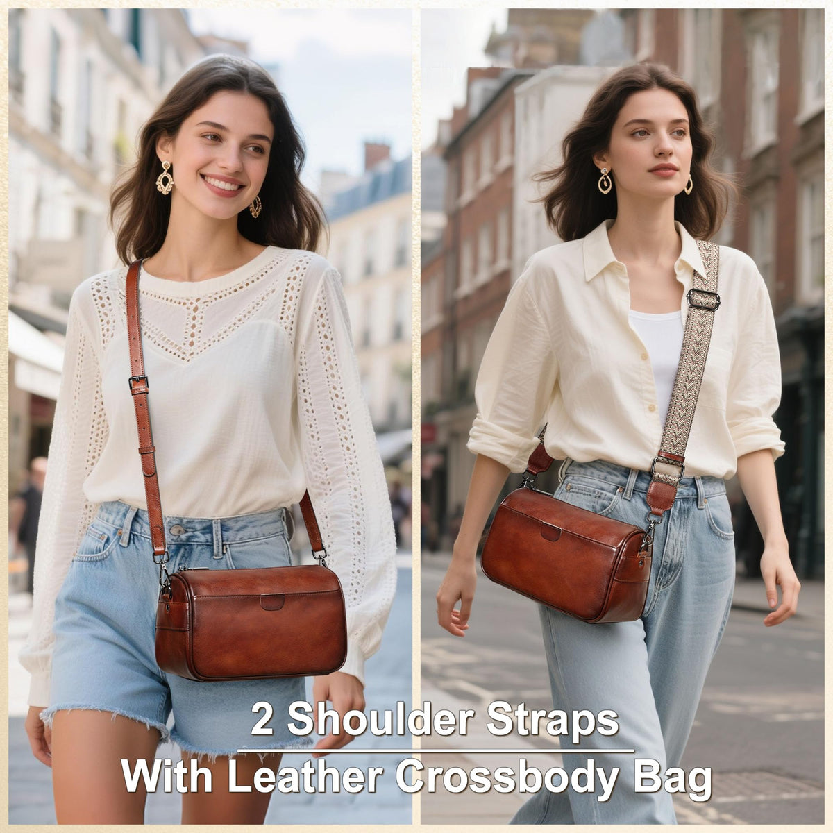 Leather Crossbody Bag M226482