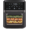 XL 14-Quart Multifunctional Air Fryer with Touchscreen Controls, Rotisserie, Food Dehydrator, Convection Oven – Black T271