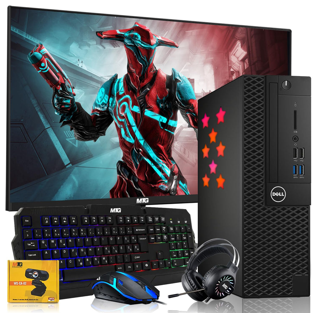 Core i5 16GB RAM 512GB SSD Desktop PC Gaming Bundle G249