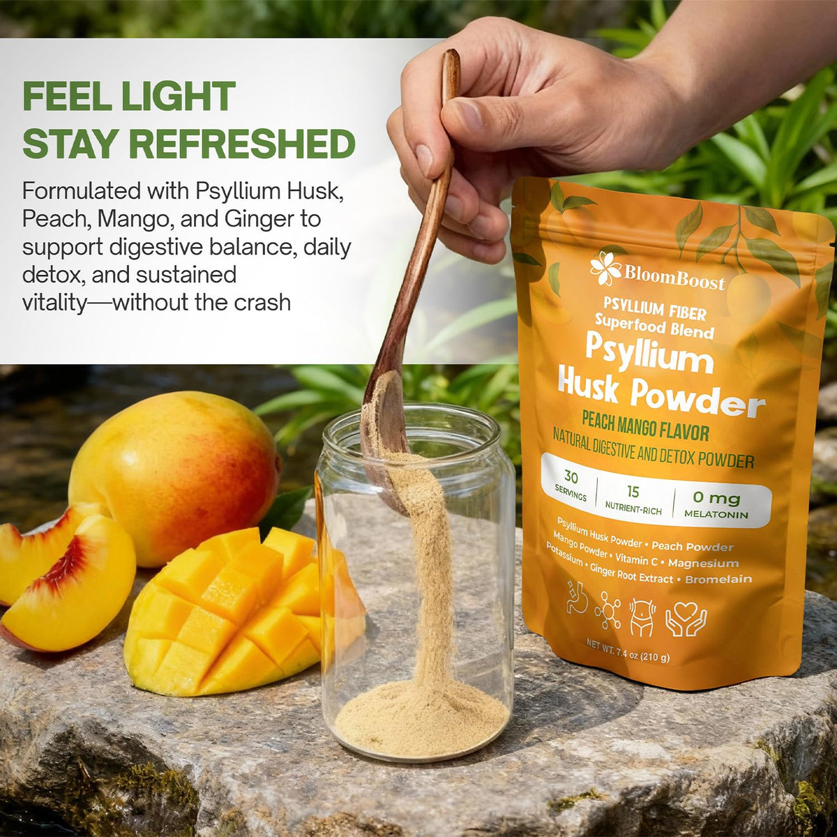 Psyllium Husk Powder 7.4 Oz T6984