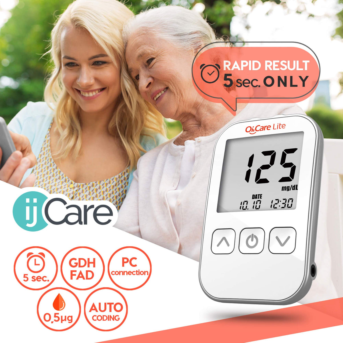 Blood Sugar Testing Bundle – Monitor 200 Glucose Test Strips, 200 Lancets & 1 Control Solution G181