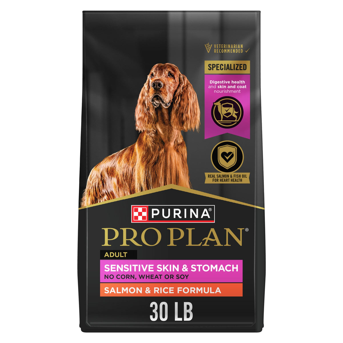 Salmon Dry Dog Food 30 lb Bag R675