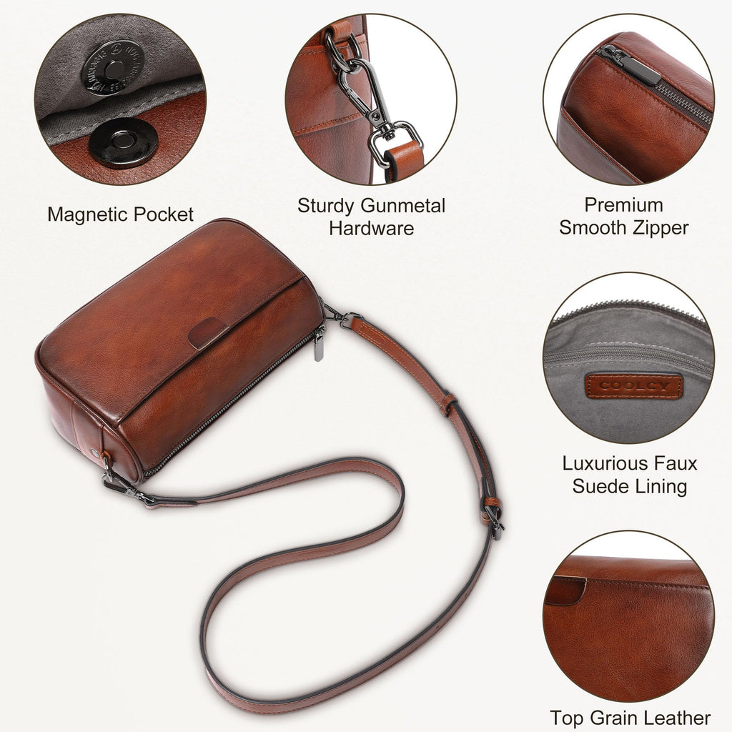 Leather Crossbody Bag M226482