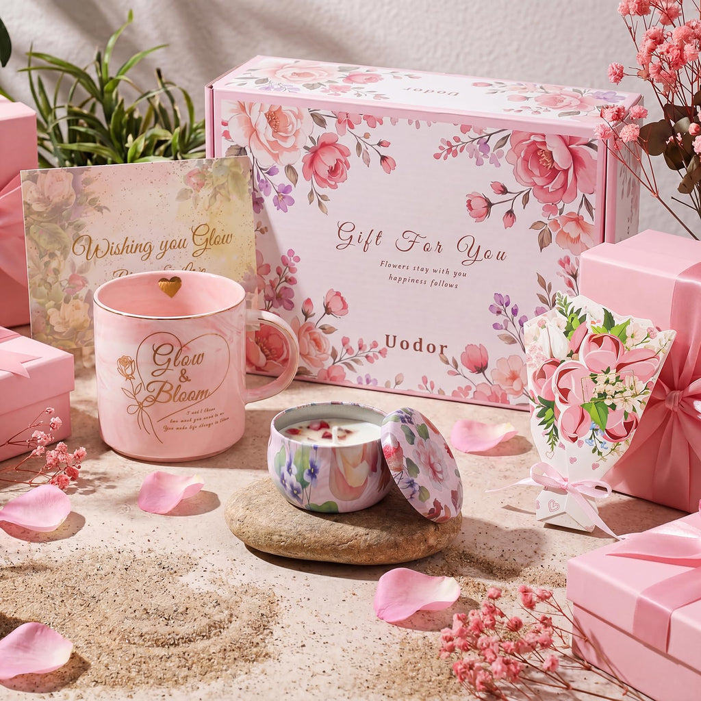 Pink Self Care Gift Basket N99779