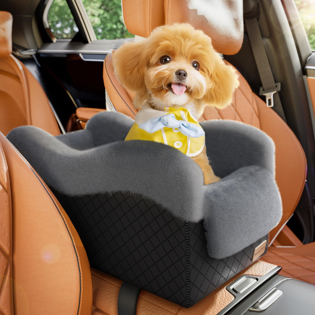 Grey Dog Car Seat V82777
