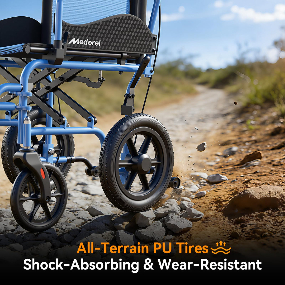 Foldable Transport Wheelchair V6163